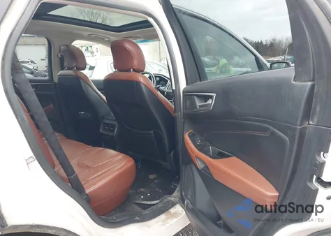 2015 Ford Edge Titanium z USA, uszkodzony, nr VIN 2FMPK4K96FBB31819